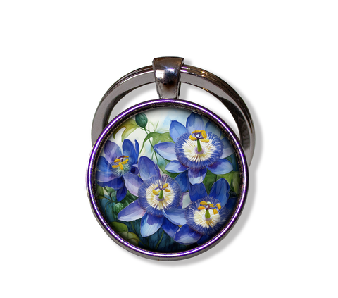 Art Nouveau Passion Flowers