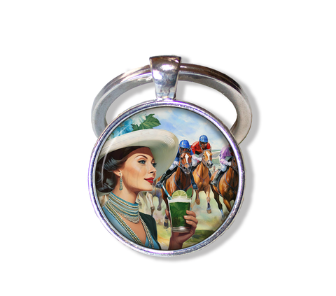 Vintage Style Horse Racing Mint Drink