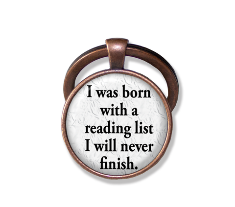 I was born with a reading list I will never finish