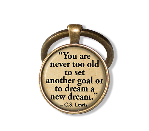 C.W. Lewis Quote "..never too old.."