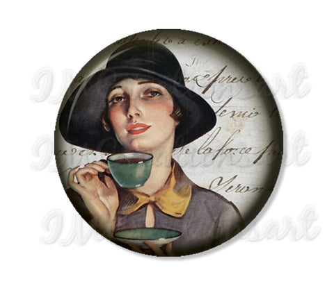 Flapper Tea Drinker