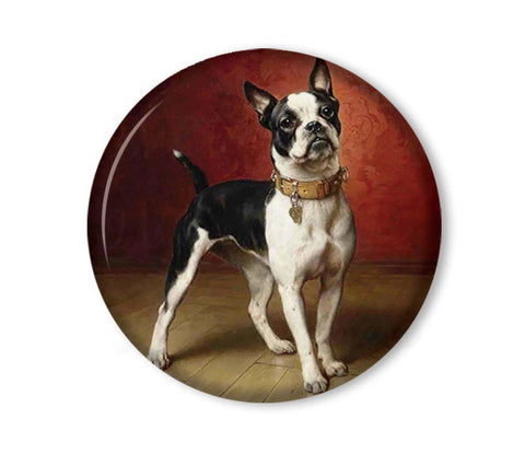 Vintage Art French Bulldog