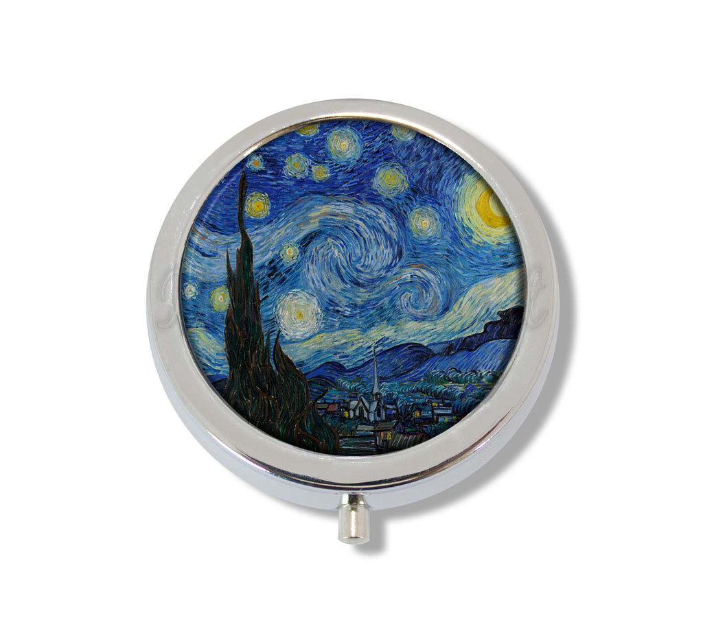 Van Gogh's Starry Night (Pill Case)