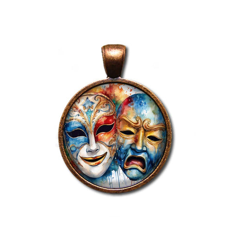 Colorful Theater Comedy and Tragedy