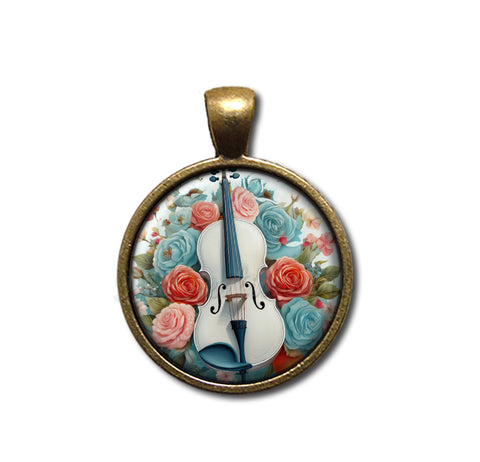 Shabby Chic White Cello