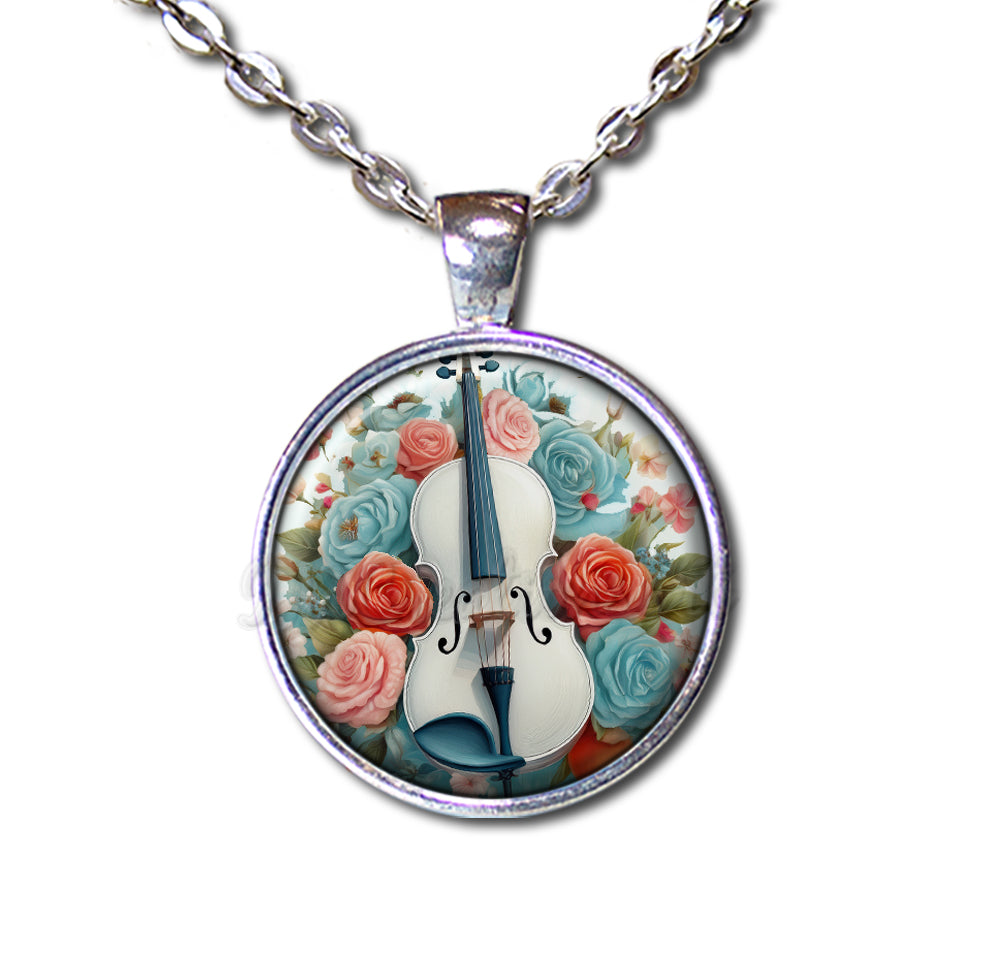 Shabby Chic White Cello