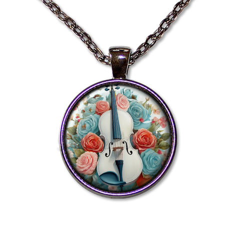 Shabby Chic White Cello