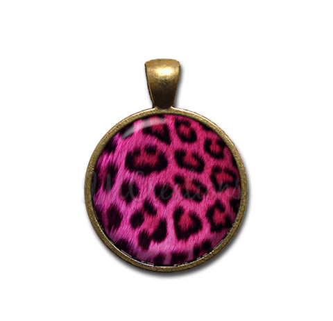 Leopard Animal Print Pattern (Fucshia)