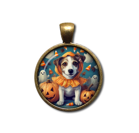 Halloween Jack Russell in Costume