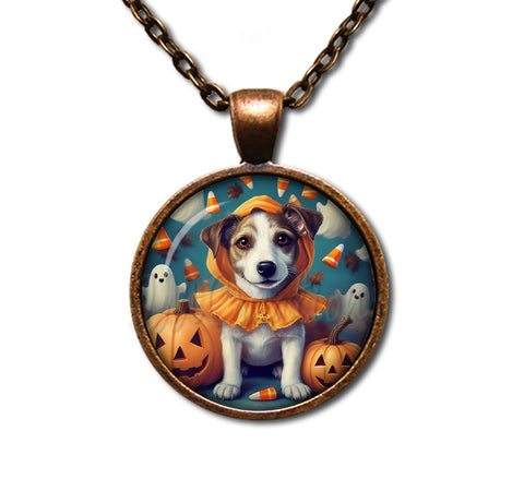 Halloween Jack Russell in Costume
