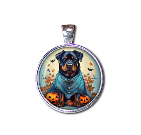 Halloween Rottweiler Dog in Costume