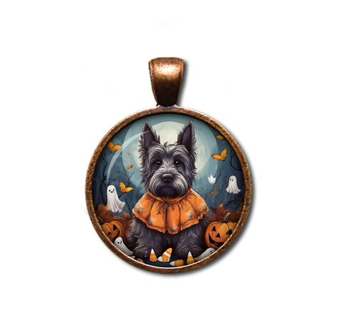 Halloween Scottish Terrier in Costume