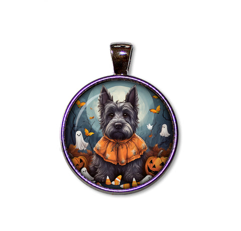 Halloween Scottish Terrier in Costume
