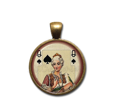 Vintage Queen of Spades