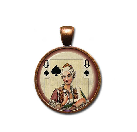 Vintage Queen of Spades