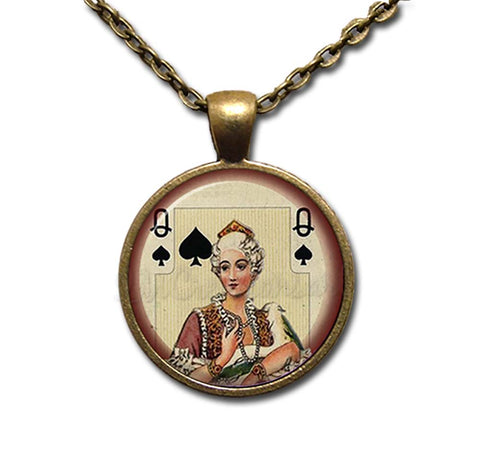 Vintage Queen of Spades