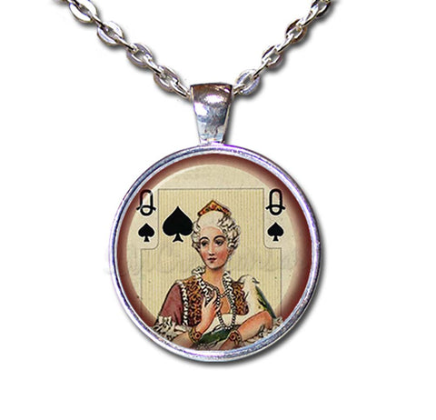 Vintage Queen of Spades