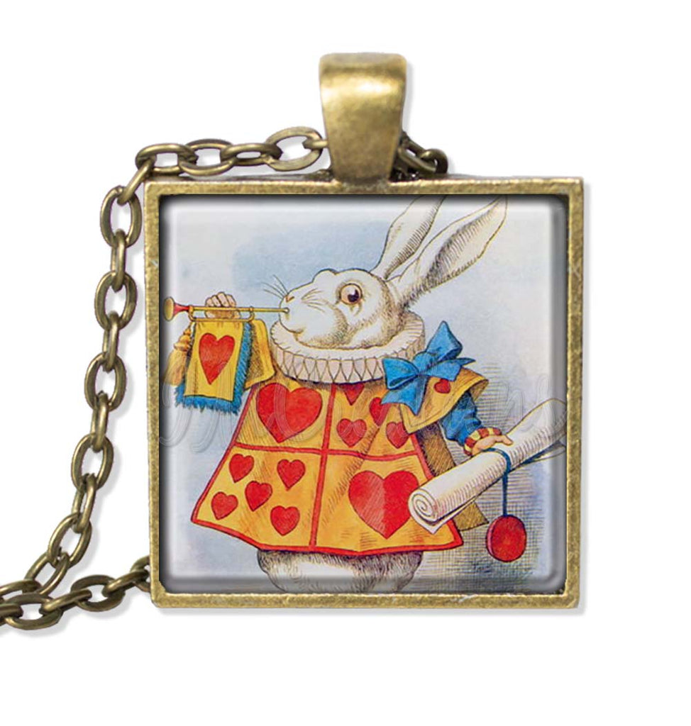 Alice in Wonderland Trumpet White Rabbit