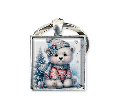 Winter Polar Bear Cub