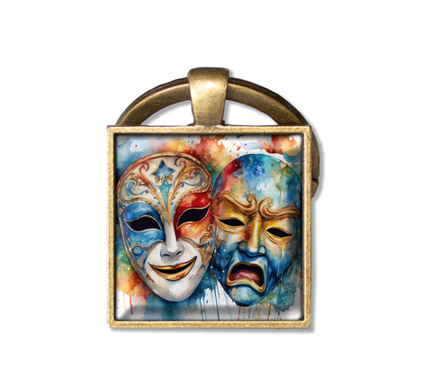 Colorful Theater Masks