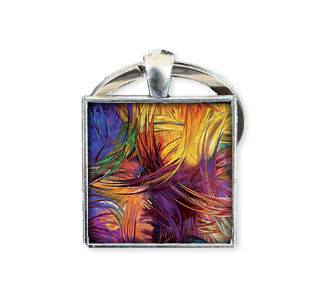 Abstract Brush Strokes Style Art