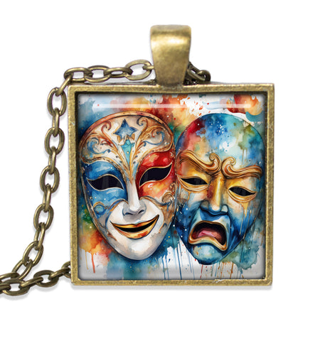 Colorful Theater Masks
