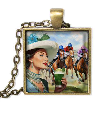 Vintage Style Horse Racing