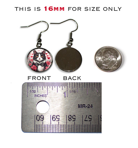 Valentine's Day Tuxedo Cat