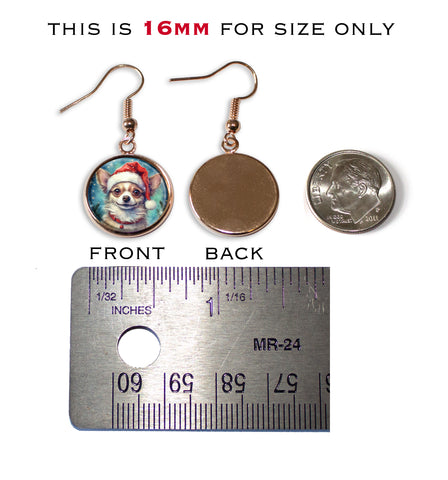 Chihuahua with Santa Hat