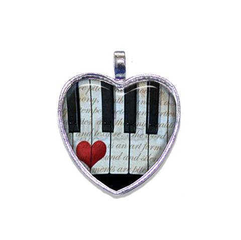 Piano Keys Heart