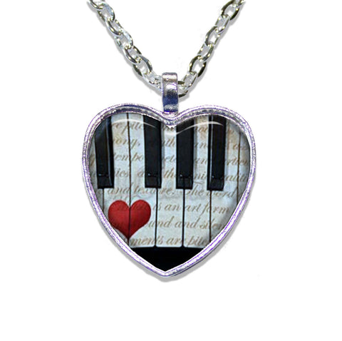 Piano Keys Heart