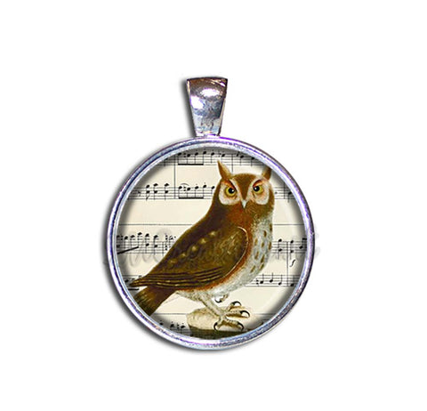 Musical Score Owl