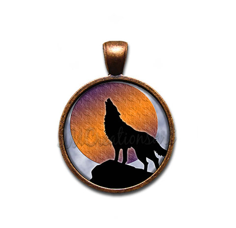 Howling Wolf Full Moon