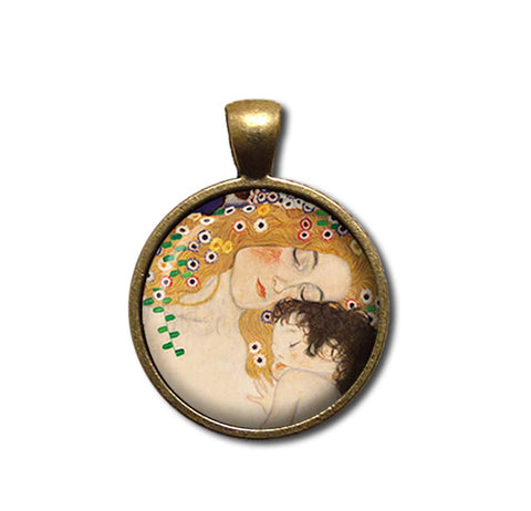 Klimt's Mother and Child Art