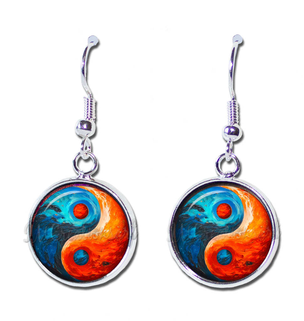Yin Yang Water and Fire Symbol