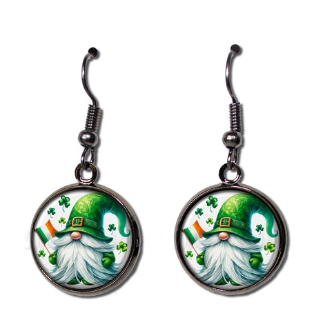 St. Patrick's Day Gnome with Flag