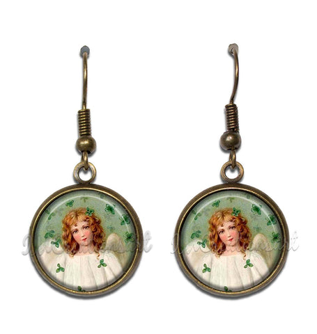 Shamrock Angel [earrings]