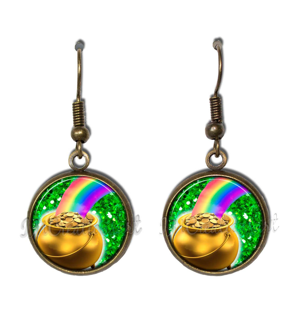 St. Patrick's Day Pot of Gold Rainbow
