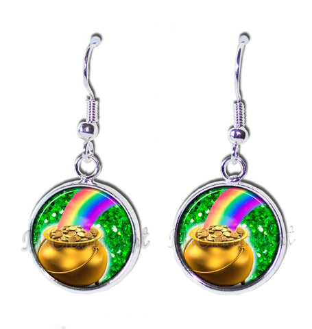 St. Patrick's Day Pot of Gold Rainbow