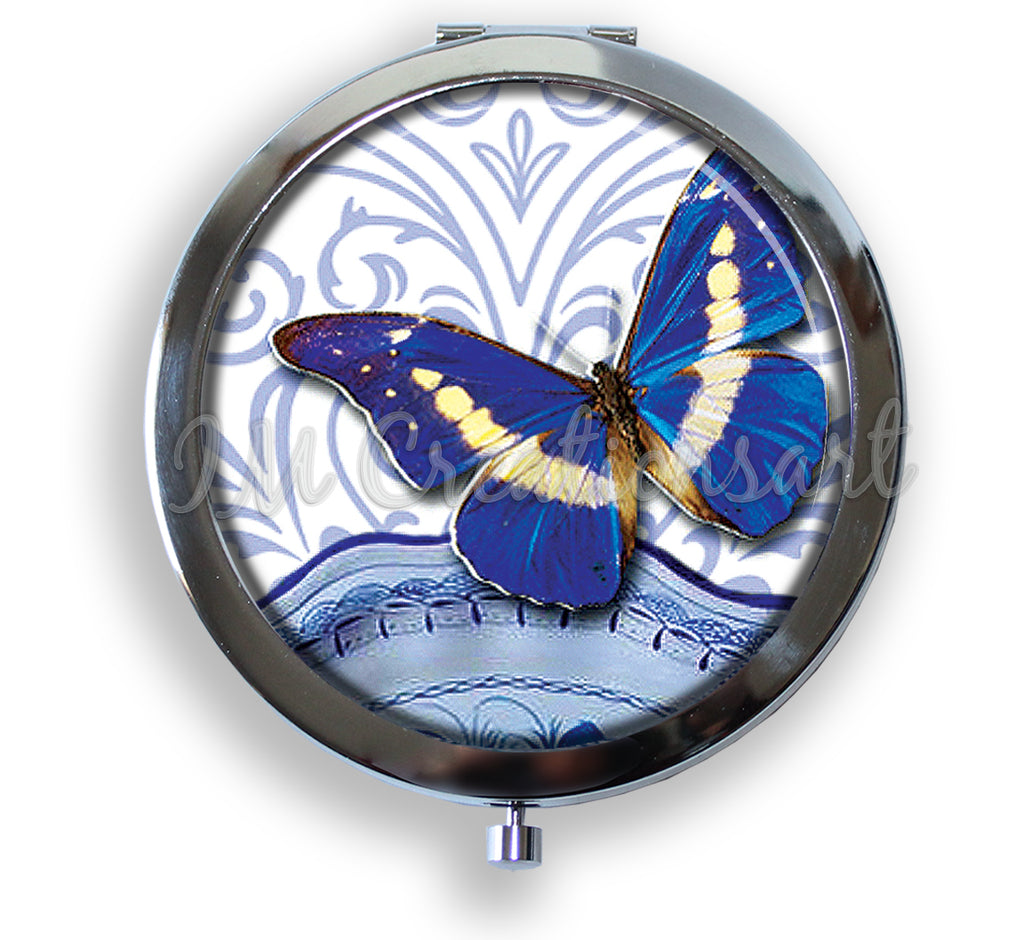 A Royal Blue Butterfly