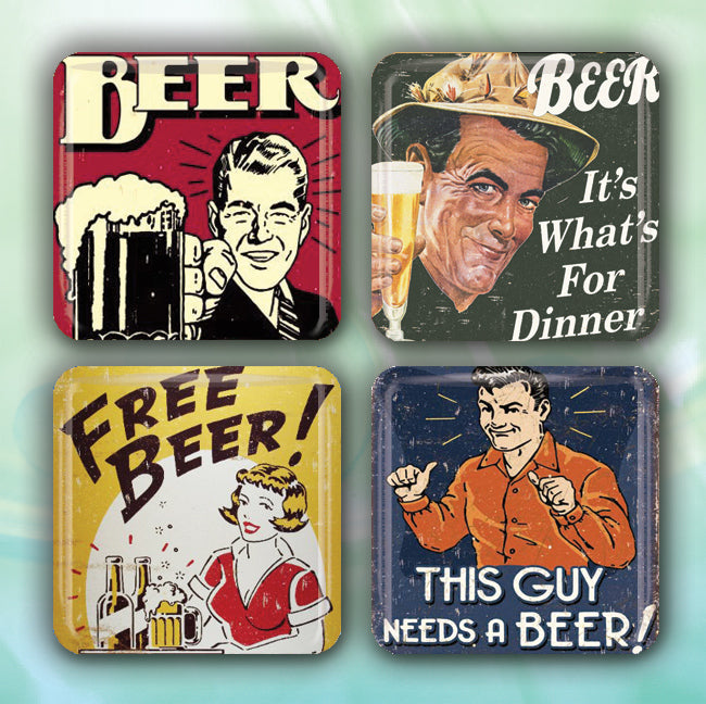 Vintage Retro Beer Signs