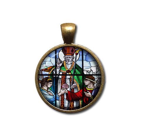 Saint Valentine's Faux Stained Glass