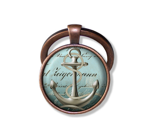 Anchor of Strength Nautical Blue