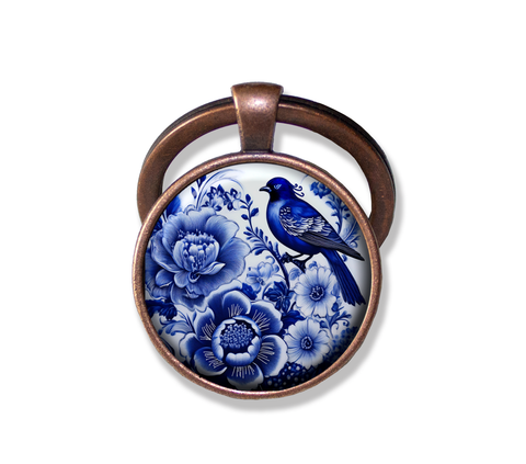 A Delft Blue Bird