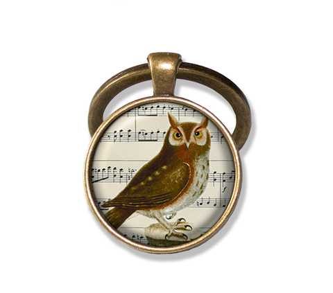 Musical Score Owl