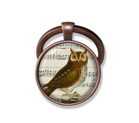 Musical Score Owl