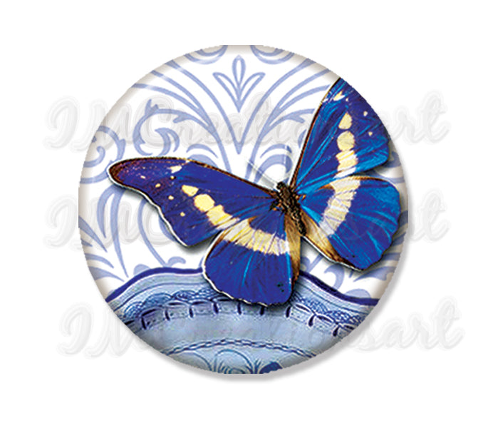 Royal Blue Butterfly Lovers
