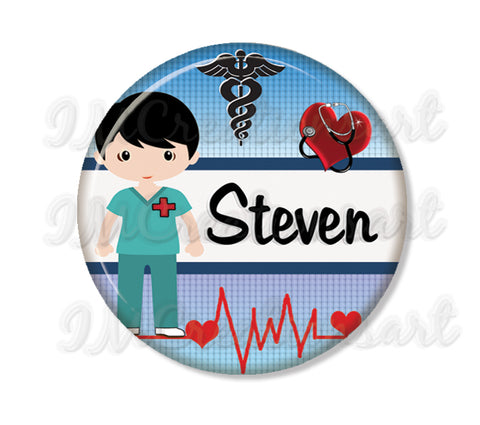 Personalized Name Nurses Doctor Medical