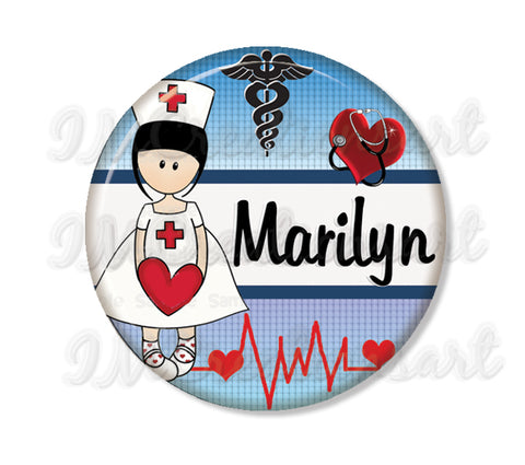 Personalized Name Nurses Doctor Medical