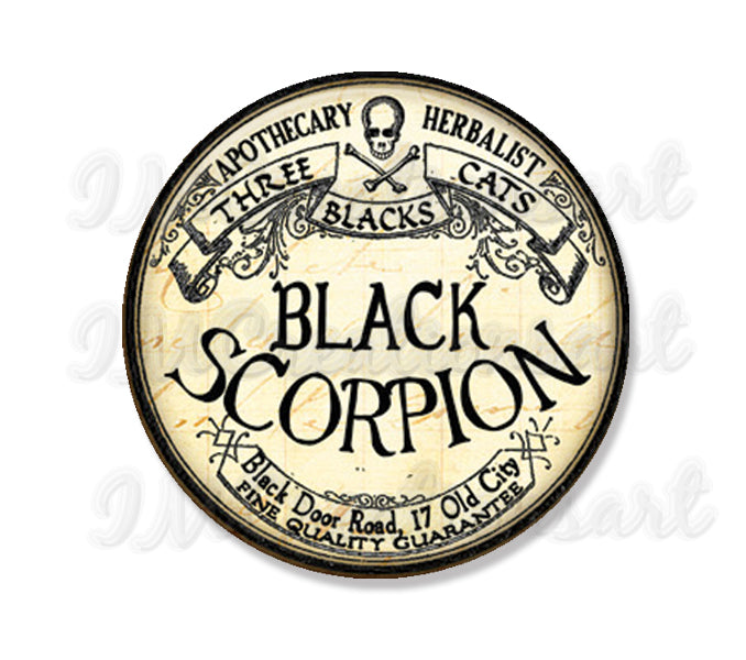 Apothecary Black Scorpion